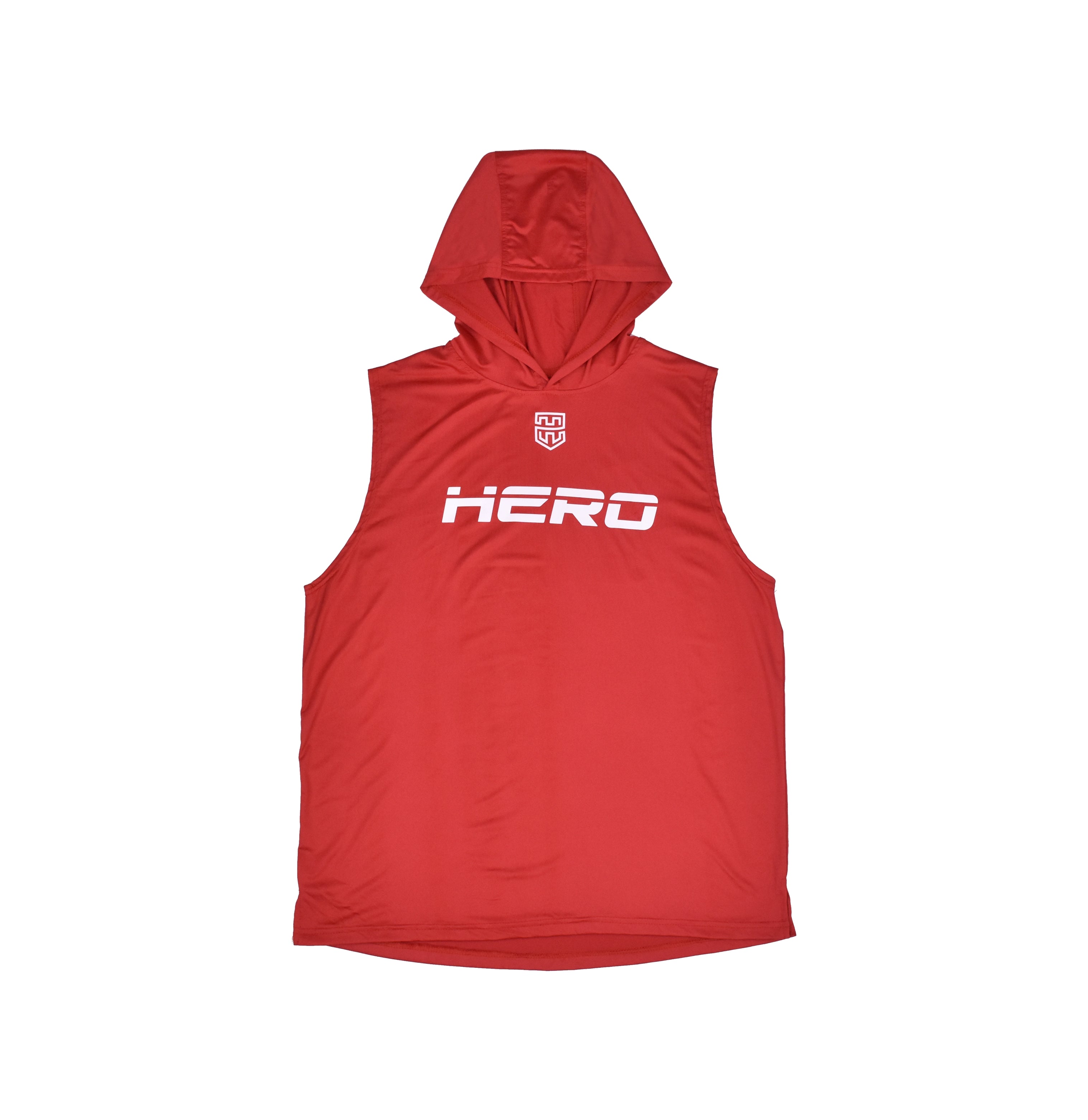 Athletic Sleeveless Red Sleeveless Hoodie Boys Sleeveless Hoodie