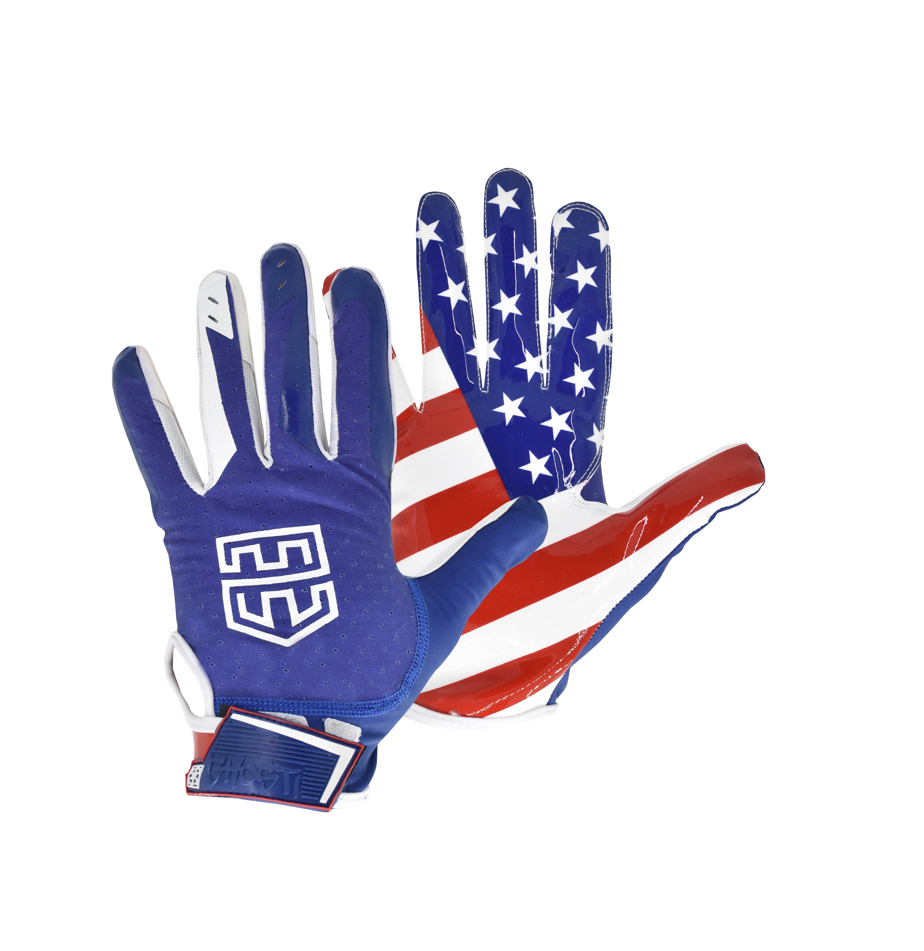Football Punisher Batting Gloves Football Gloves – Hero-Sportz