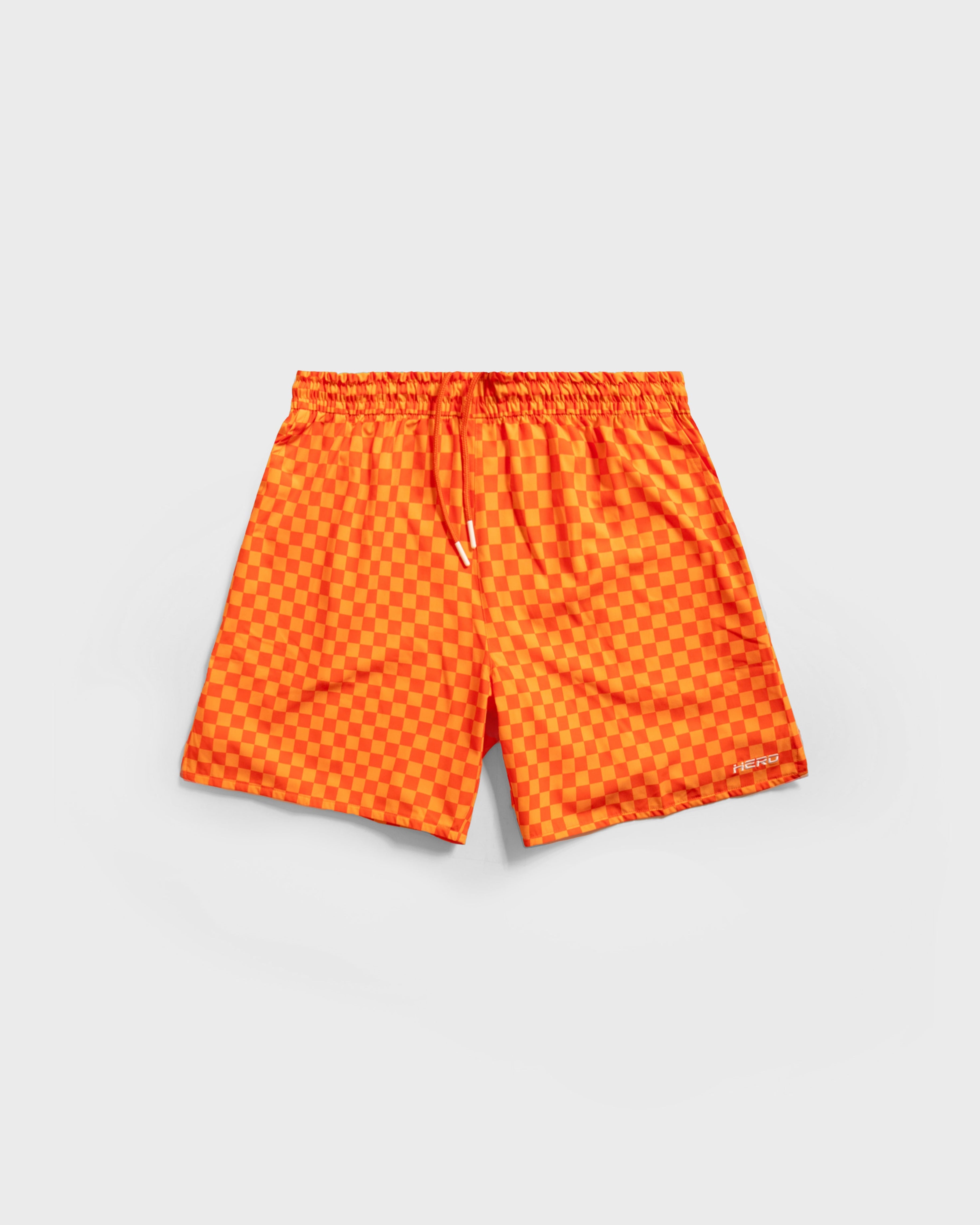 Alter-Ego Checkered Training Shorts