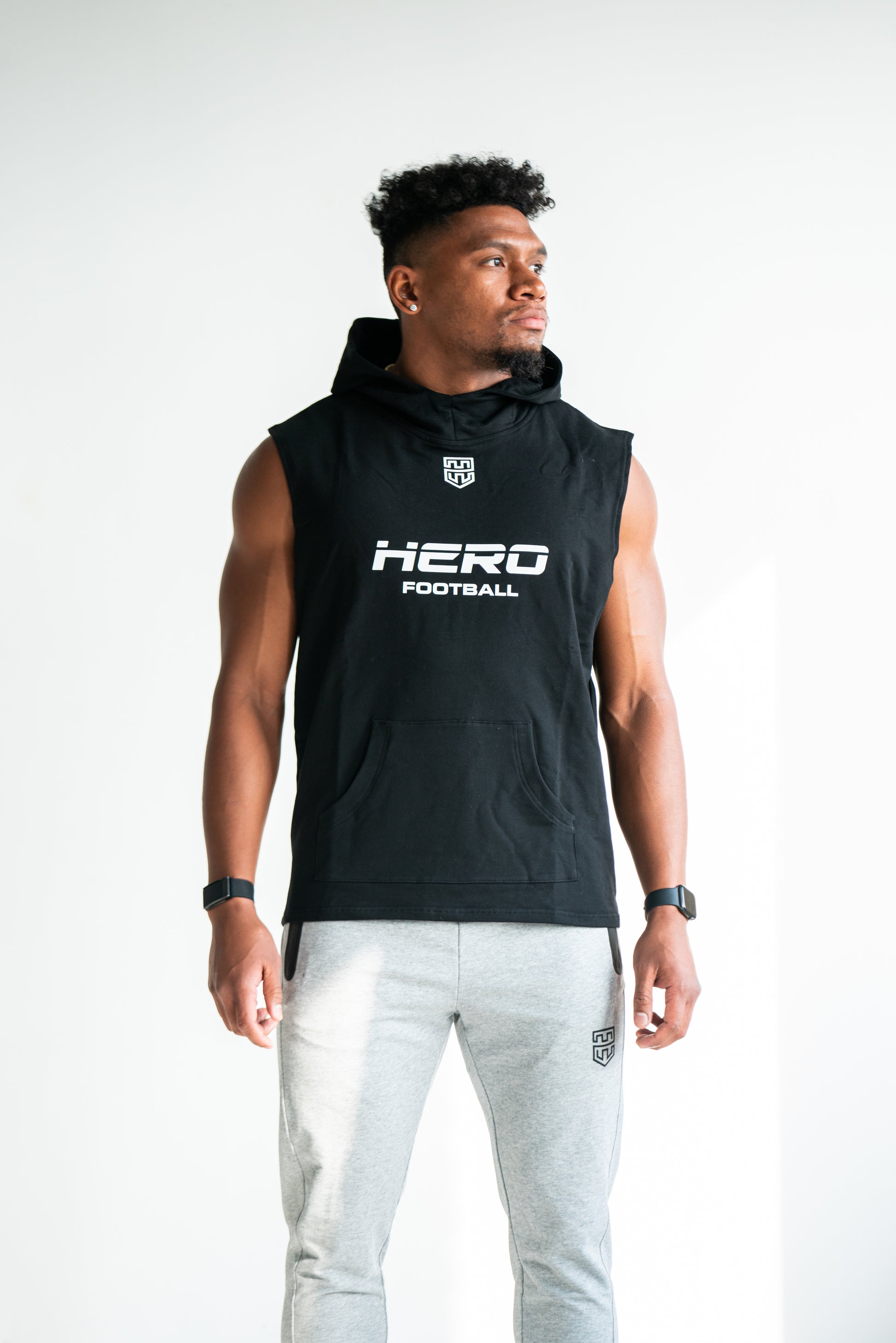Hero Football Sleeveless hoodie